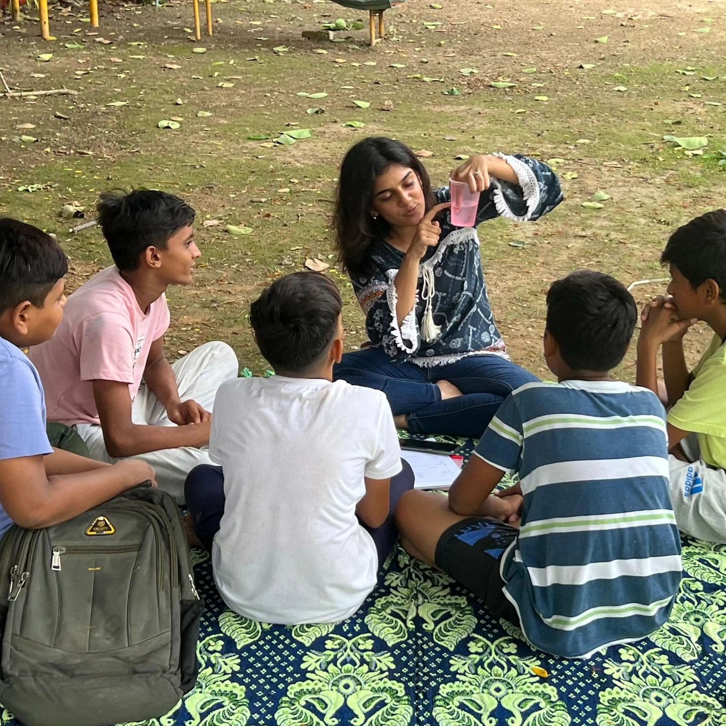 Structured learning session at Umeed Child Foundation